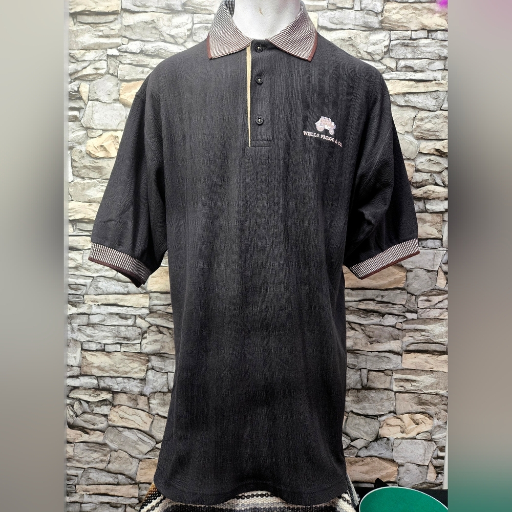 Dunbrooke Black Polo Shirt Classic Style